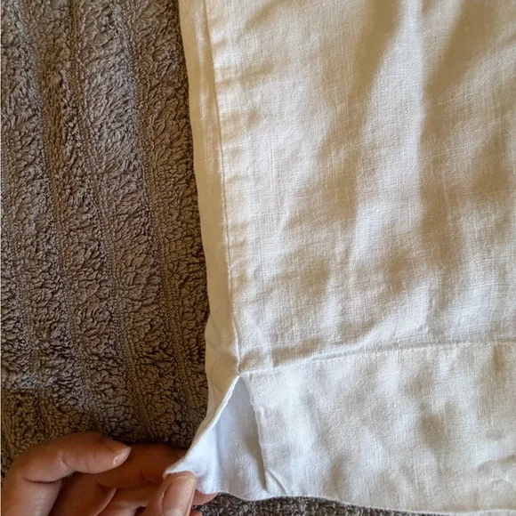 Quince 100% European linen short sleeve shirt - Picture 9 of 11